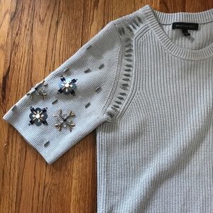Banana republic embellished sweater NWOT